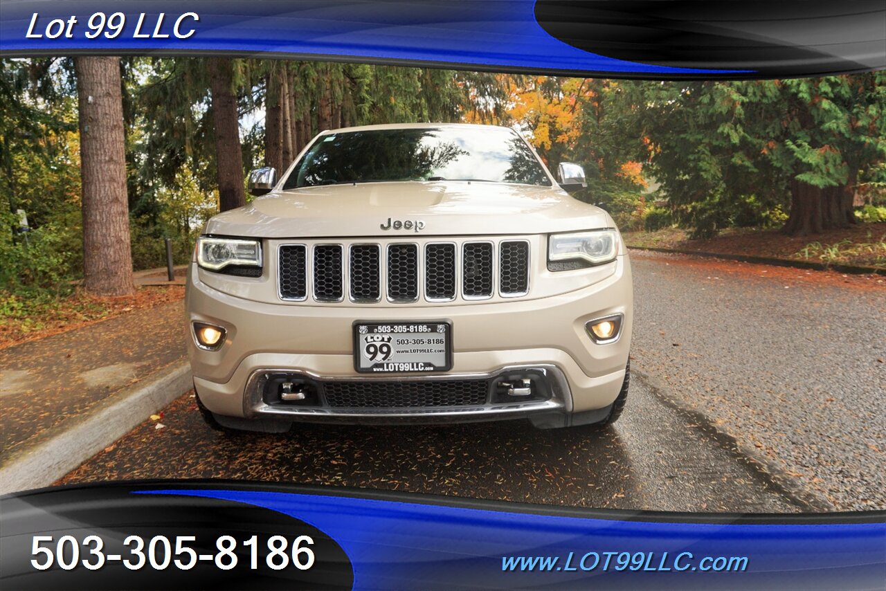 2014 Jeep Grand Cherokee Overland 4X4 V6 GPS Heated Leather Pano 2 OWNERS   - Photo 6 - Milwaukie, OR 97267