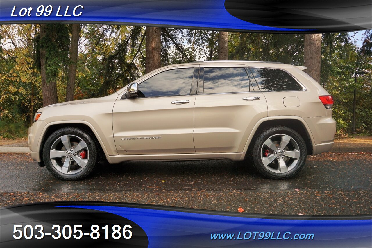 2014 Jeep Grand Cherokee Overland 4X4 V6 GPS Heated Leather Pano 2 OWNERS   - Photo 1 - Milwaukie, OR 97267