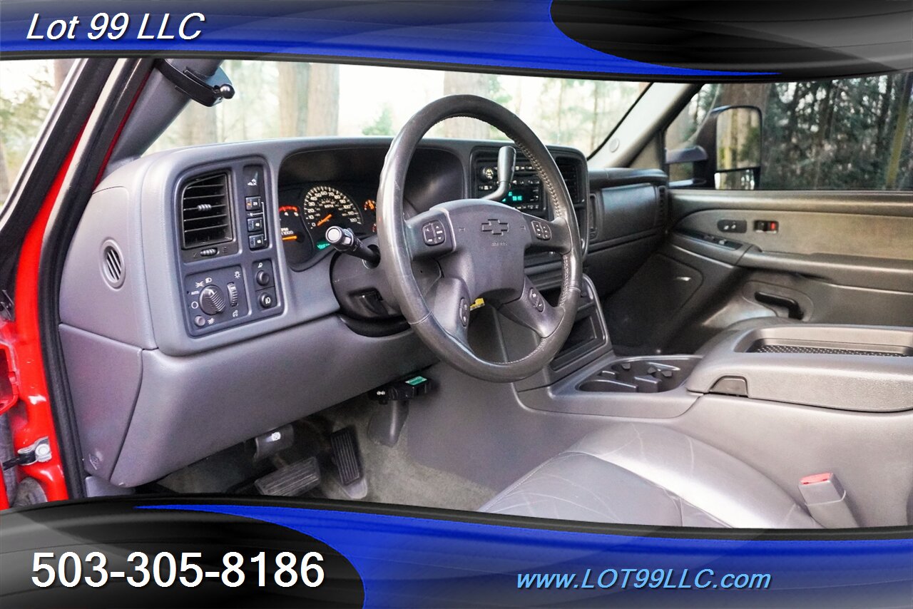 2003 Chevrolet Silverado 2500 HD 4X4 6.6L Duramax Extended Cab Heated Leather  LONG BED Premium Wheels Newer Tires FAST PUMP Exhaust - Photo 12 - Milwaukie, OR 97267
