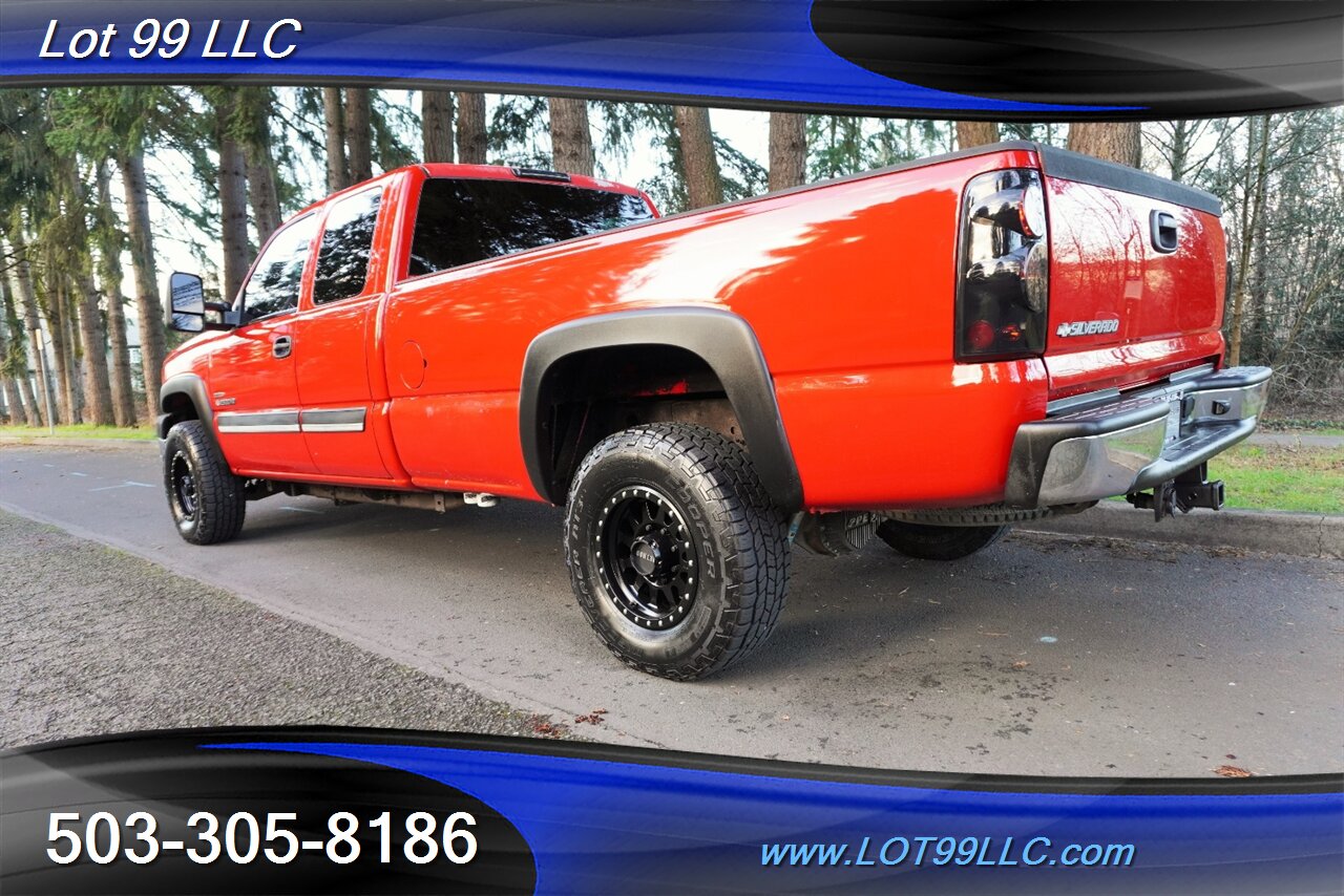 2003 Chevrolet Silverado 2500 HD 4X4 6.6L Duramax Extended Cab Heated Leather  LONG BED Premium Wheels Newer Tires FAST PUMP Exhaust - Photo 11 - Milwaukie, OR 97267