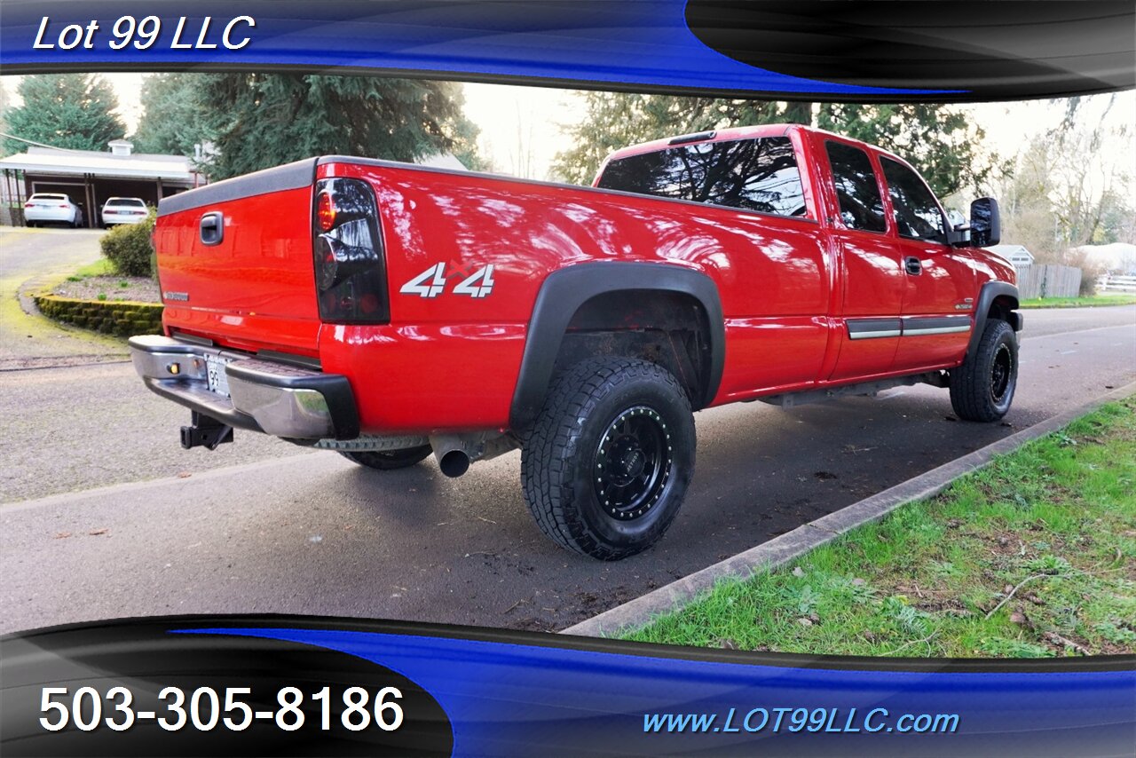 2003 Chevrolet Silverado 2500 HD 4X4 6.6L Duramax Extended Cab Heated Leather  LONG BED Premium Wheels Newer Tires FAST PUMP Exhaust - Photo 9 - Milwaukie, OR 97267