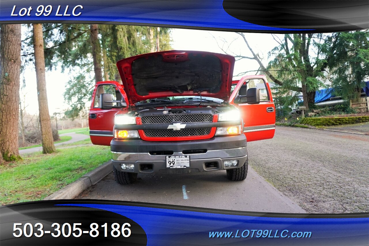 2003 Chevrolet Silverado 2500 HD 4X4 6.6L Duramax Extended Cab Heated Leather  LONG BED Premium Wheels Newer Tires FAST PUMP Exhaust - Photo 26 - Milwaukie, OR 97267