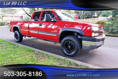 2003 Chevrolet Silverado 2500 HD 4X4 6.6L Duramax Extended Cab Heated Leather  LONG BED Premium Wheels Newer Tires FAST PUMP Exhaust - Photo 7 - Milwaukie, OR 97267