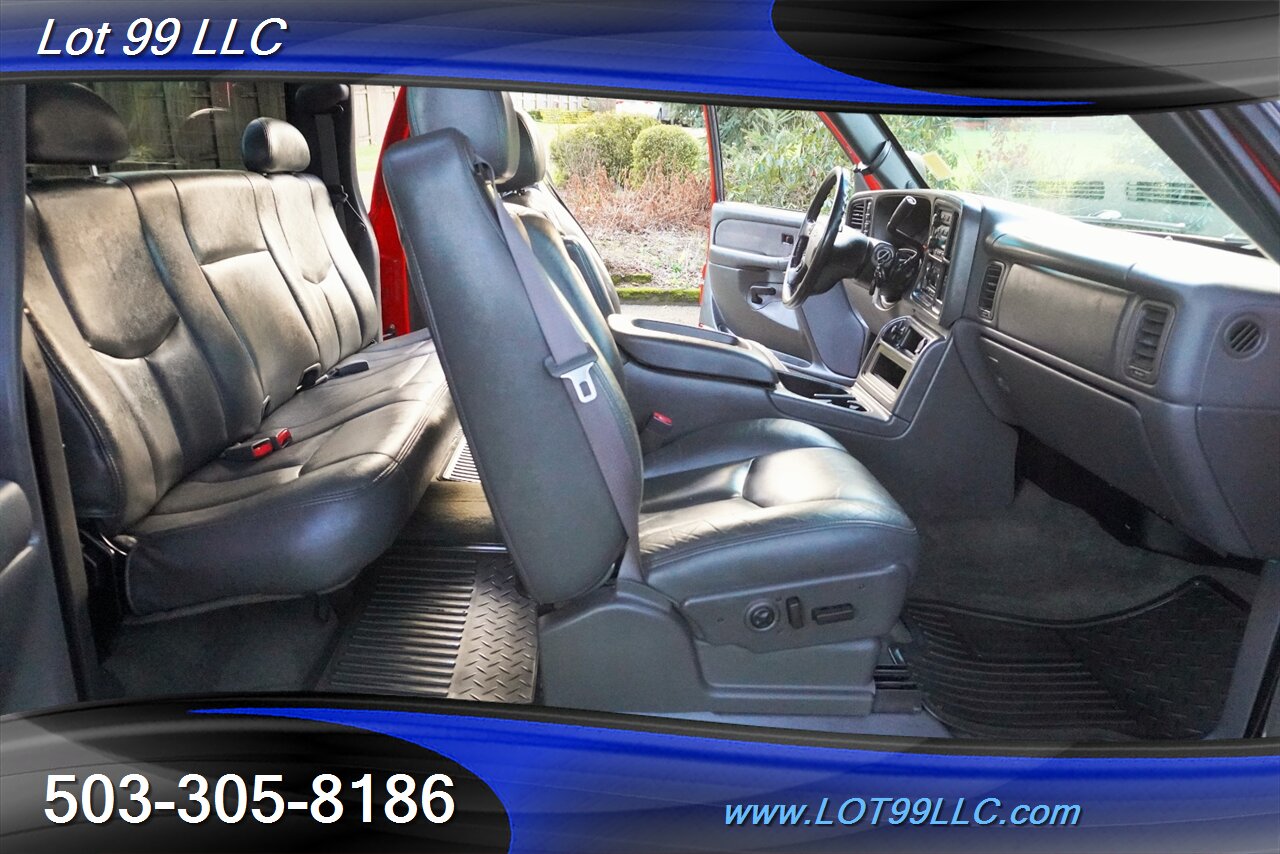 2003 Chevrolet Silverado 2500 HD 4X4 6.6L Duramax Extended Cab Heated Leather  LONG BED Premium Wheels Newer Tires FAST PUMP Exhaust - Photo 17 - Milwaukie, OR 97267