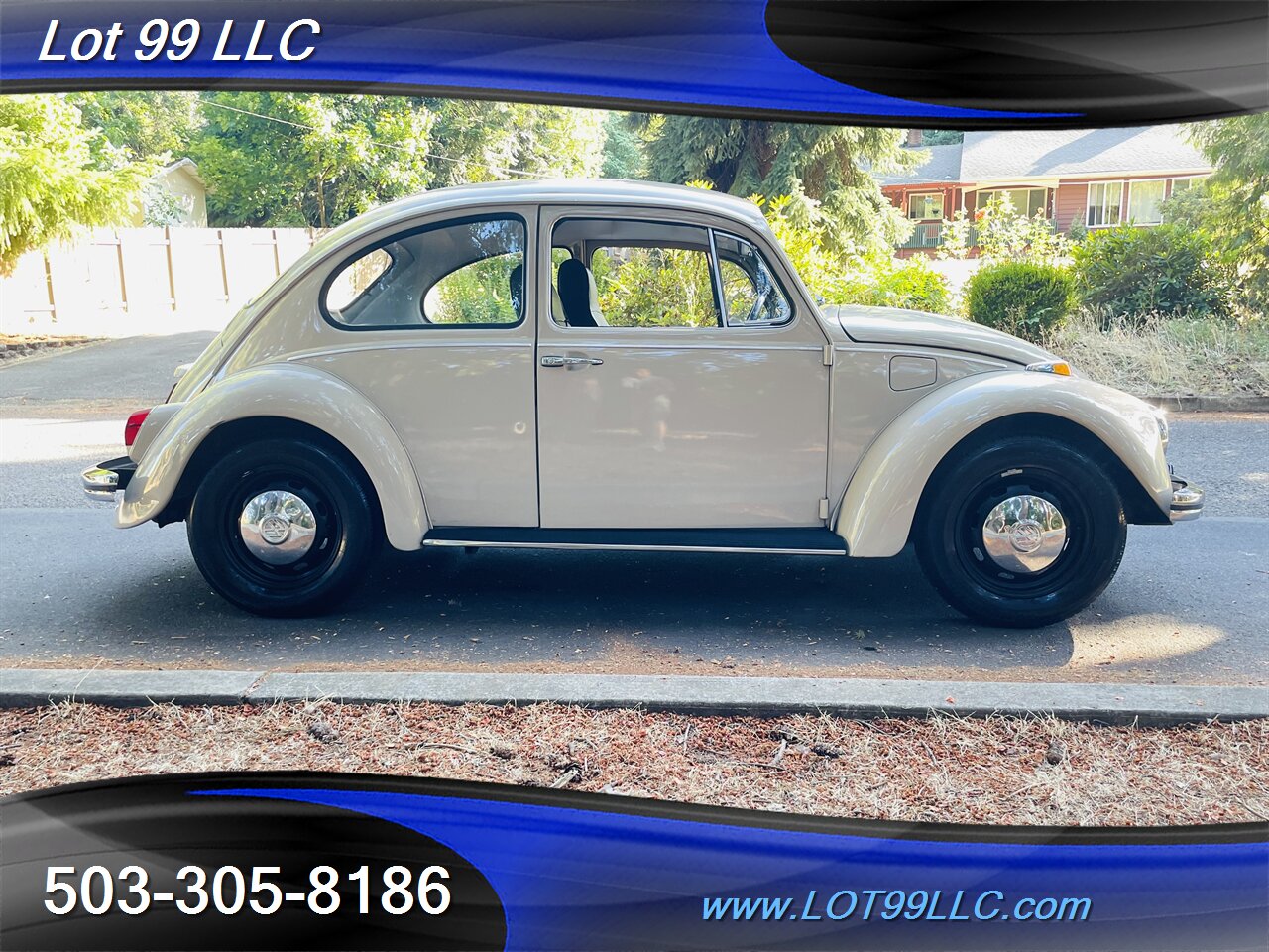 1969 Volkswagen Beetle-Classic NEW SEATS 4 Speed  Strong   - Photo 4 - Milwaukie, OR 97267