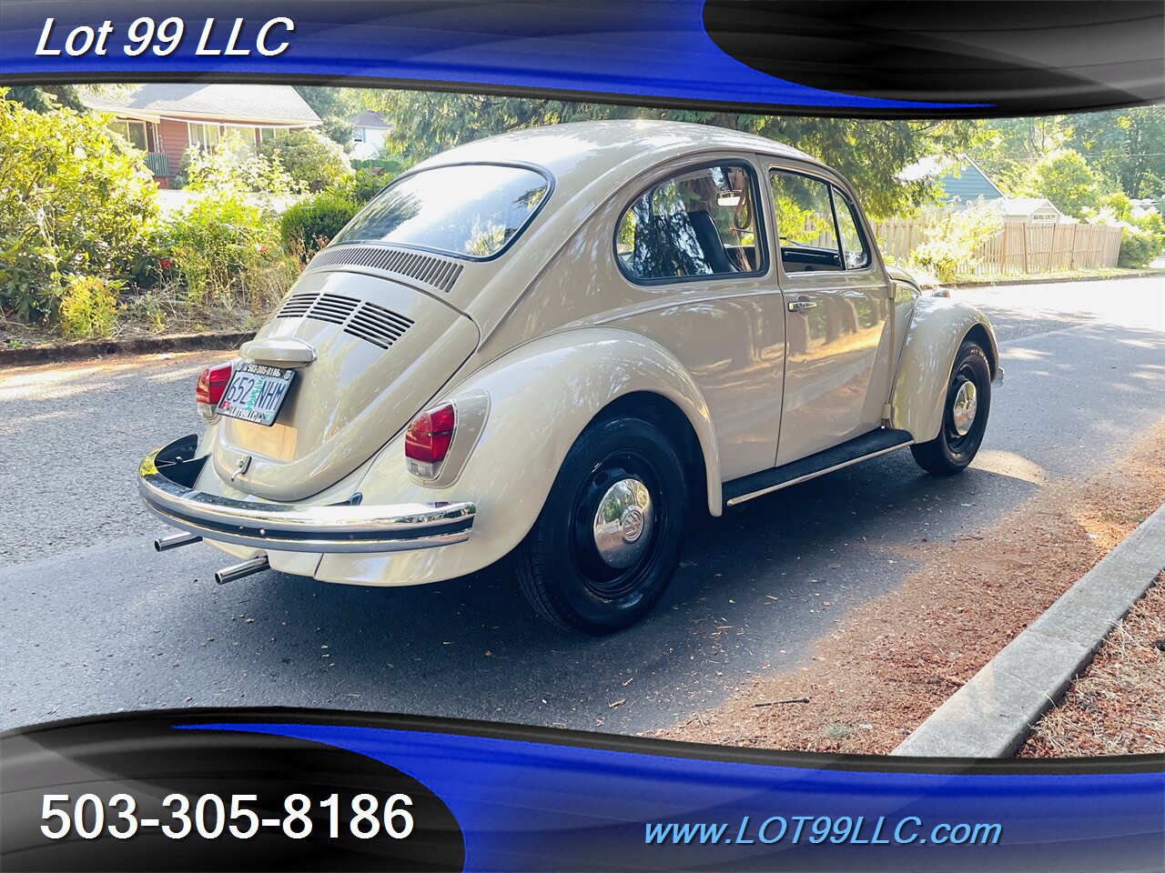 1969 Volkswagen Beetle-Classic NEW SEATS 4 Speed  Strong   - Photo 6 - Milwaukie, OR 97267