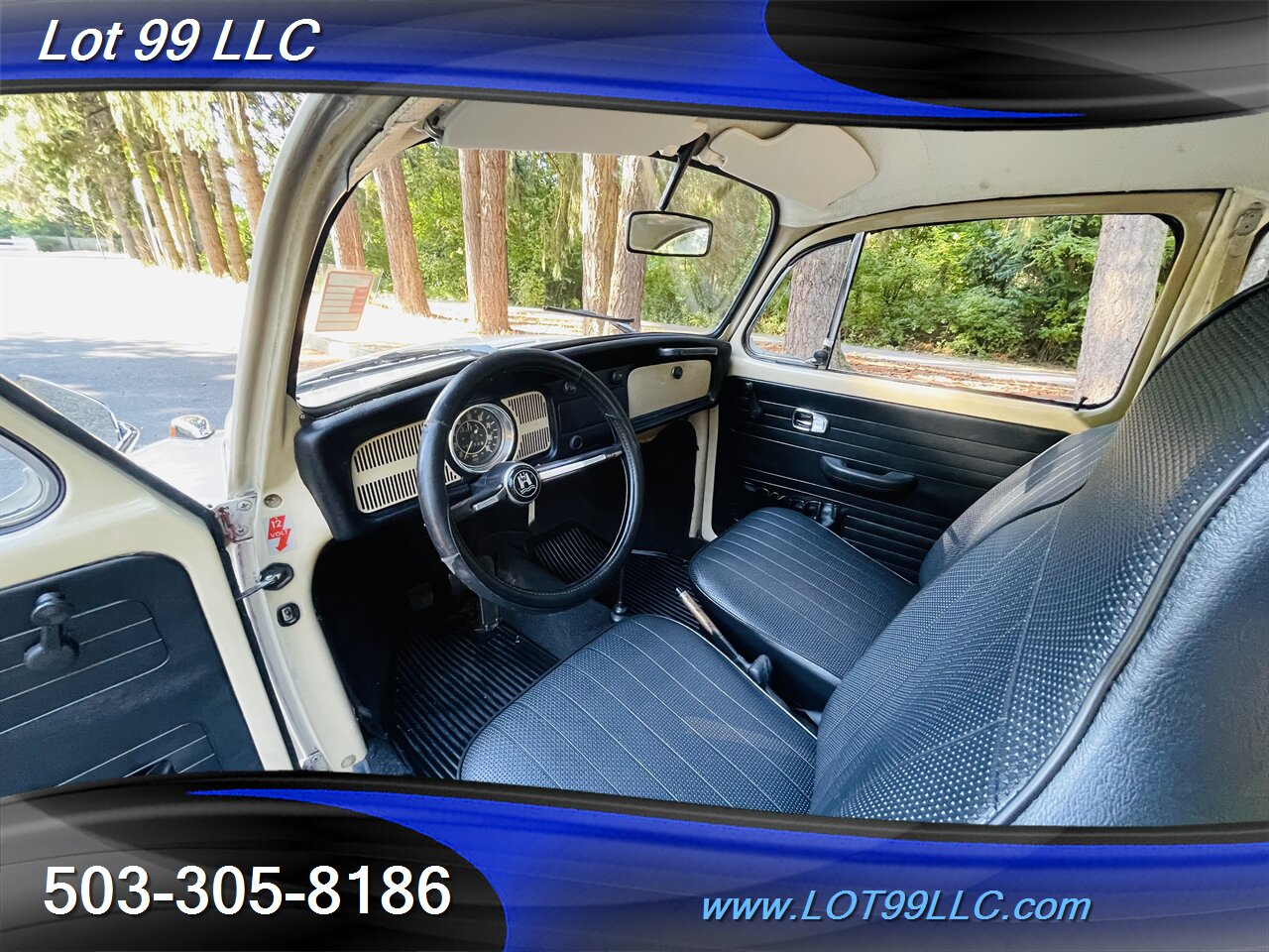 1969 Volkswagen Beetle-Classic NEW SEATS 4 Speed  Strong   - Photo 12 - Milwaukie, OR 97267