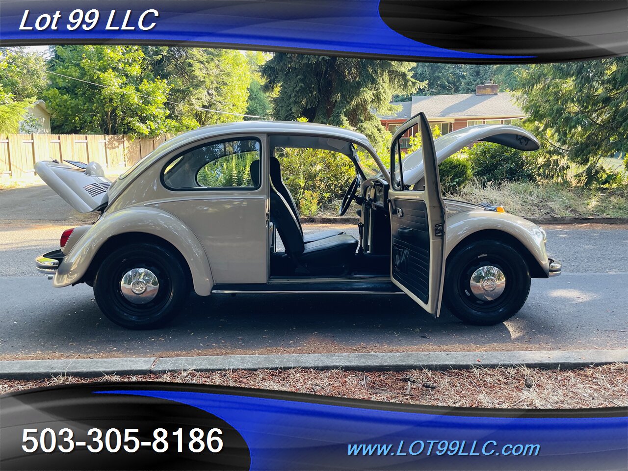 1969 Volkswagen Beetle-Classic NEW SEATS 4 Speed  Strong   - Photo 29 - Milwaukie, OR 97267