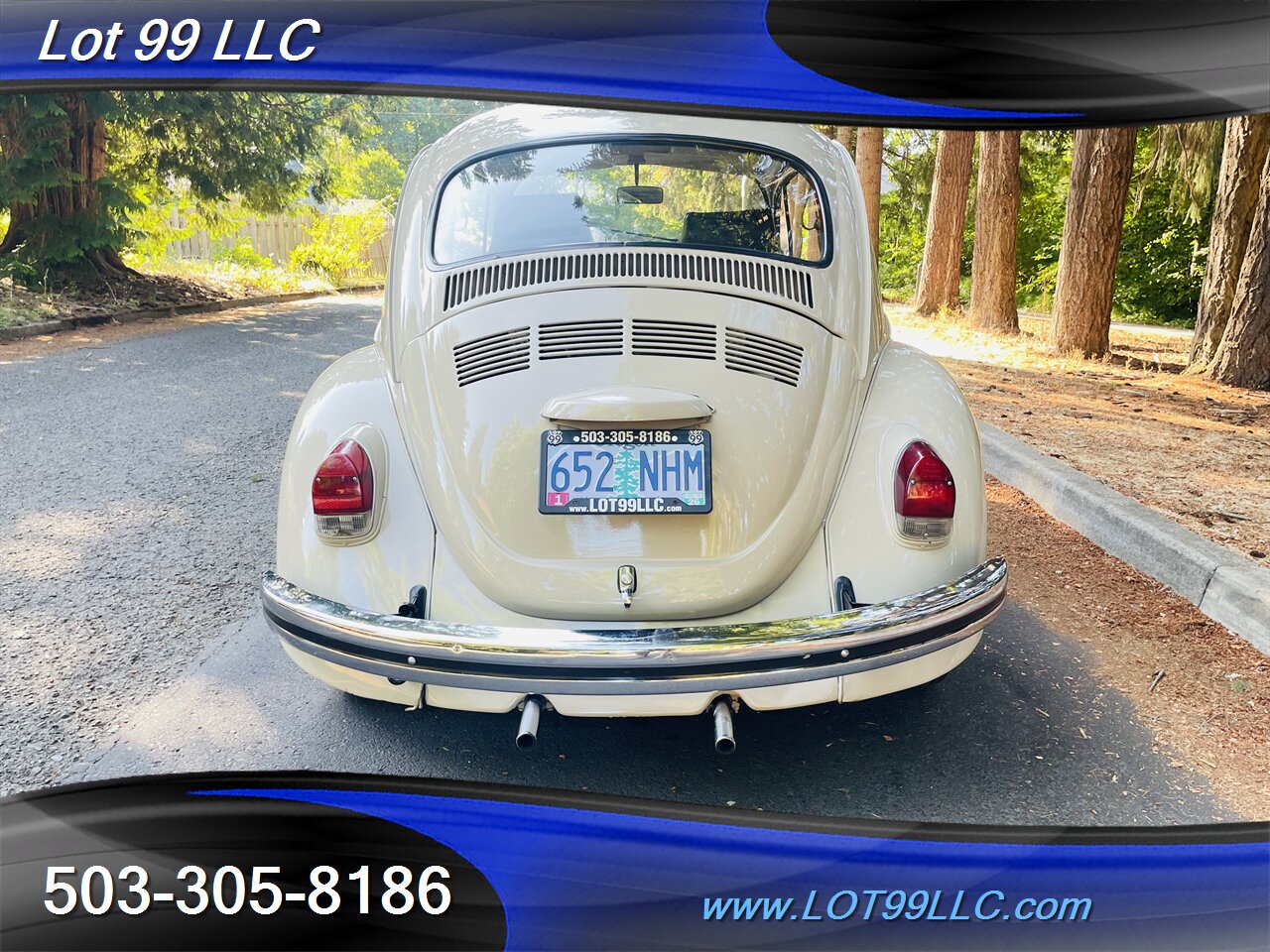 1969 Volkswagen Beetle-Classic NEW SEATS 4 Speed  Strong   - Photo 8 - Milwaukie, OR 97267