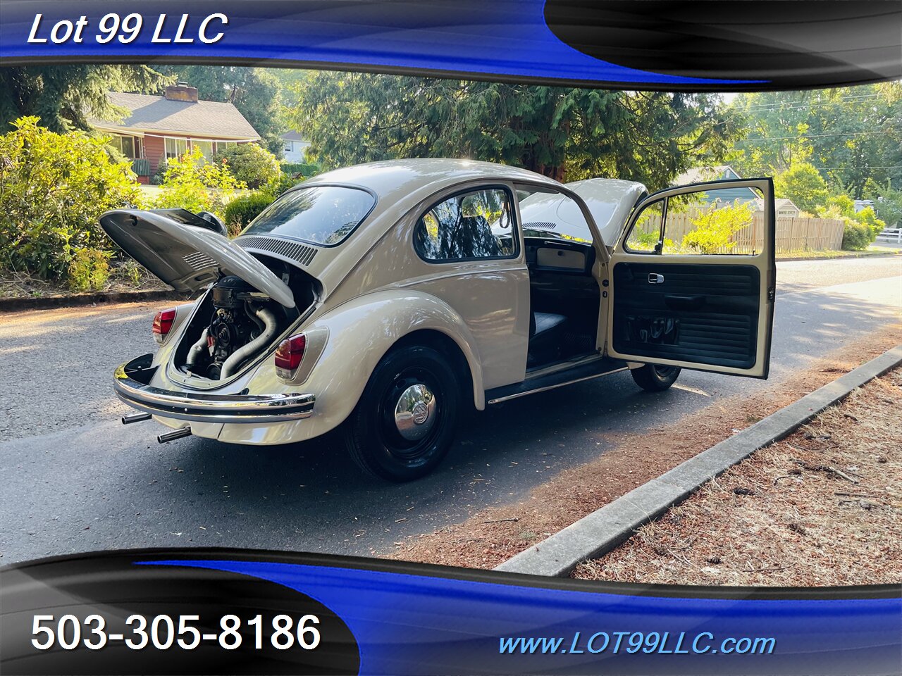 1969 Volkswagen Beetle-Classic NEW SEATS 4 Speed  Strong   - Photo 28 - Milwaukie, OR 97267