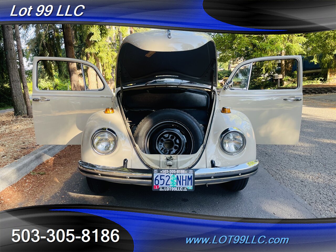 1969 Volkswagen Beetle-Classic NEW SEATS 4 Speed  Strong   - Photo 30 - Milwaukie, OR 97267