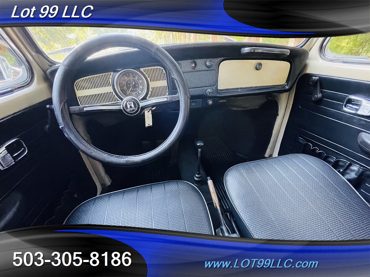 1969 Volkswagen Beetle-Classic NEW SEATS 4 Speed  Strong   - Photo 20 - Milwaukie, OR 97267