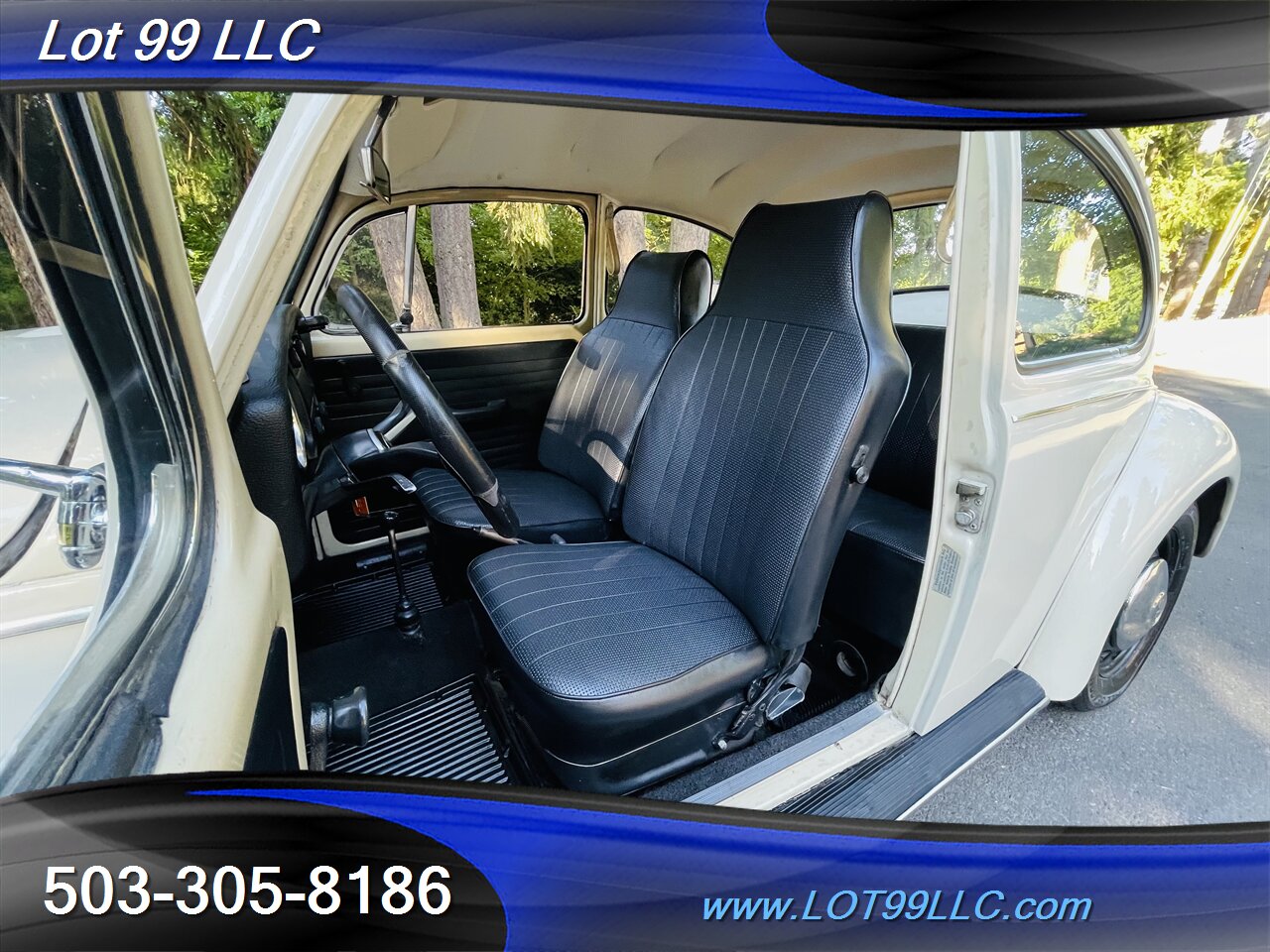 1969 Volkswagen Beetle-Classic NEW SEATS 4 Speed  Strong   - Photo 10 - Milwaukie, OR 97267