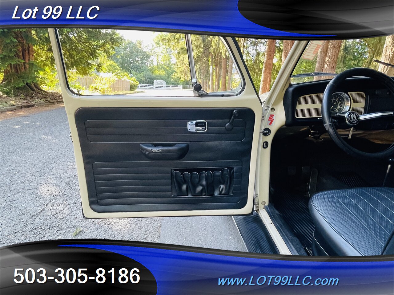 1969 Volkswagen Beetle-Classic NEW SEATS 4 Speed  Strong   - Photo 9 - Milwaukie, OR 97267