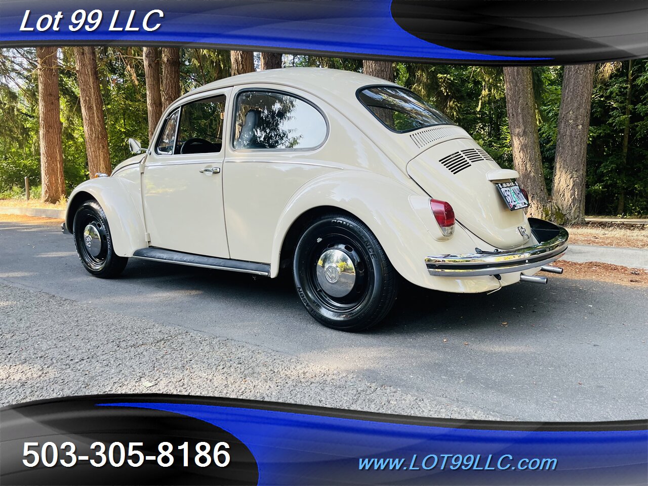 1969 Volkswagen Beetle-Classic NEW SEATS 4 Speed  Strong   - Photo 7 - Milwaukie, OR 97267