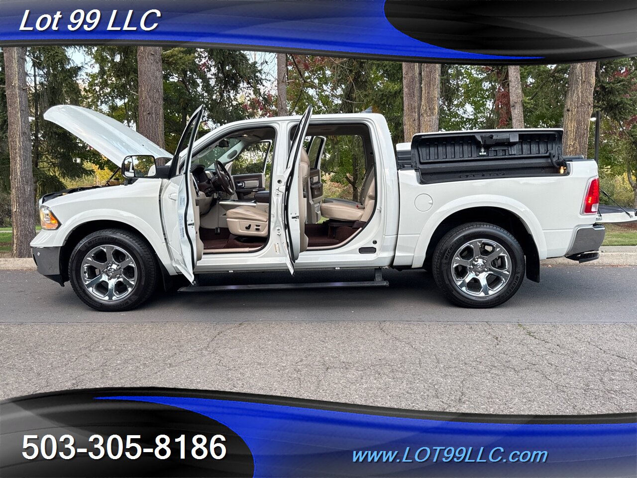 2016 RAM 1500 Laramie Crew Cab 4x4 EcoDIESEL 113k Navi Leather   - Photo 48 - Milwaukie, OR 97267