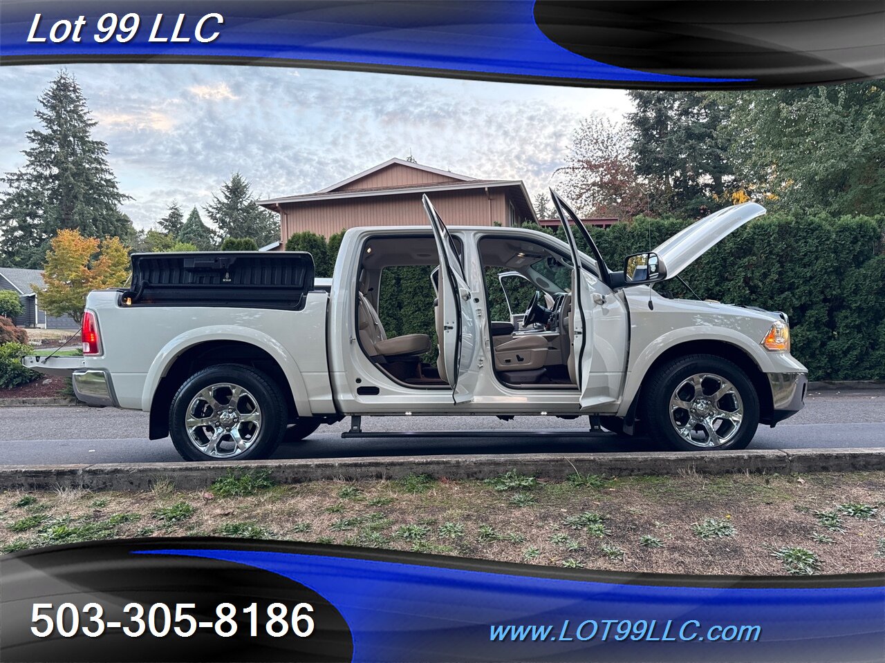 2016 RAM 1500 Laramie Crew Cab 4x4 EcoDIESEL 113k Navi Leather   - Photo 53 - Milwaukie, OR 97267