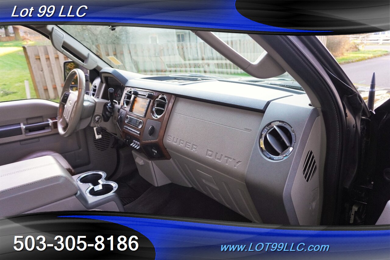 2010 Ford F-350 Cabelas 4X4 Power Stroke Diesel Heated Leather GPS Moon Roof Two Tone Leather Short Bed NEW TIRES - Photo 18 - Milwaukie, OR 97267