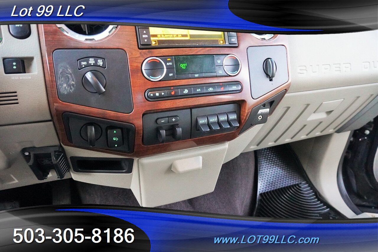 2010 Ford F-350 Cabelas 4X4 Power Stroke Diesel Heated Leather GPS Moon Roof Two Tone Leather Short Bed NEW TIRES - Photo 22 - Milwaukie, OR 97267