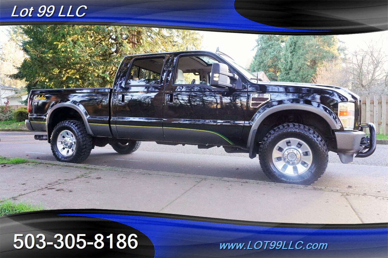 2010 Ford F-350 Cabelas 4X4 Power Stroke Diesel Heated Leather GPS Moon Roof Two Tone Leather Short Bed NEW TIRES - Photo 7 - Milwaukie, OR 97267
