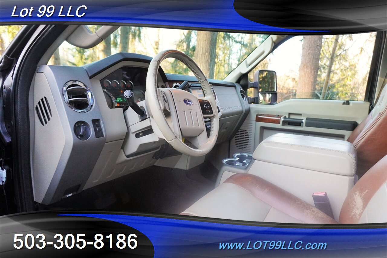 2010 Ford F-350 Cabelas 4X4 Power Stroke Diesel Heated Leather GPS Moon Roof Two Tone Leather Short Bed NEW TIRES - Photo 12 - Milwaukie, OR 97267