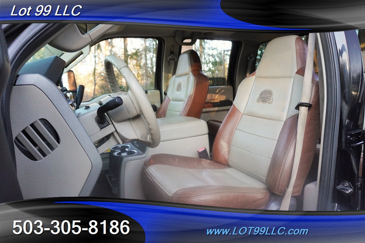 2010 Ford F-350 Cabelas 4X4 Power Stroke Diesel Heated Leather GPS Moon Roof Two Tone Leather Short Bed NEW TIRES - Photo 14 - Milwaukie, OR 97267
