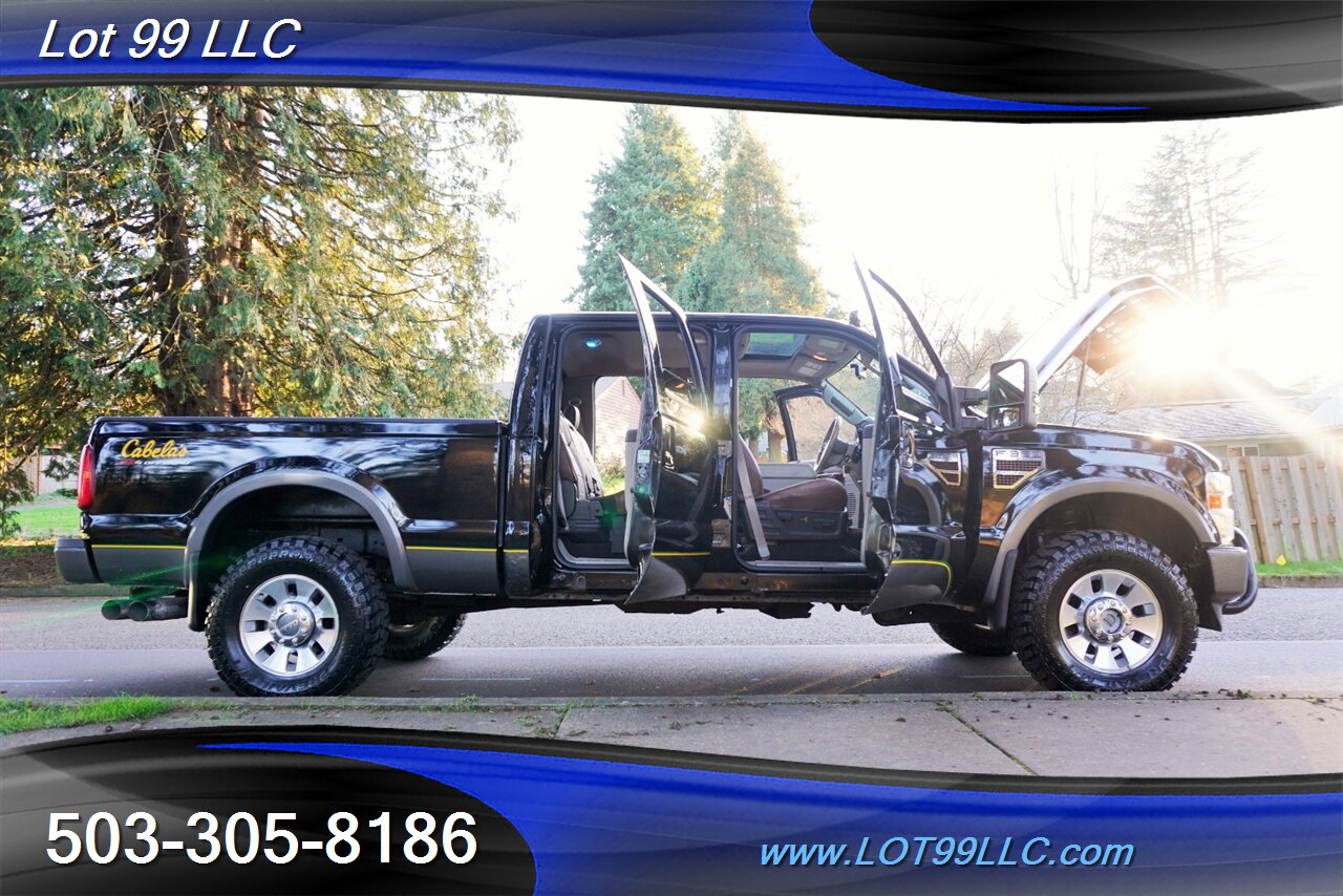 2010 Ford F-350 Cabelas 4X4 Power Stroke Diesel Heated Leather GPS Moon Roof Two Tone Leather Short Bed NEW TIRES - Photo 28 - Milwaukie, OR 97267