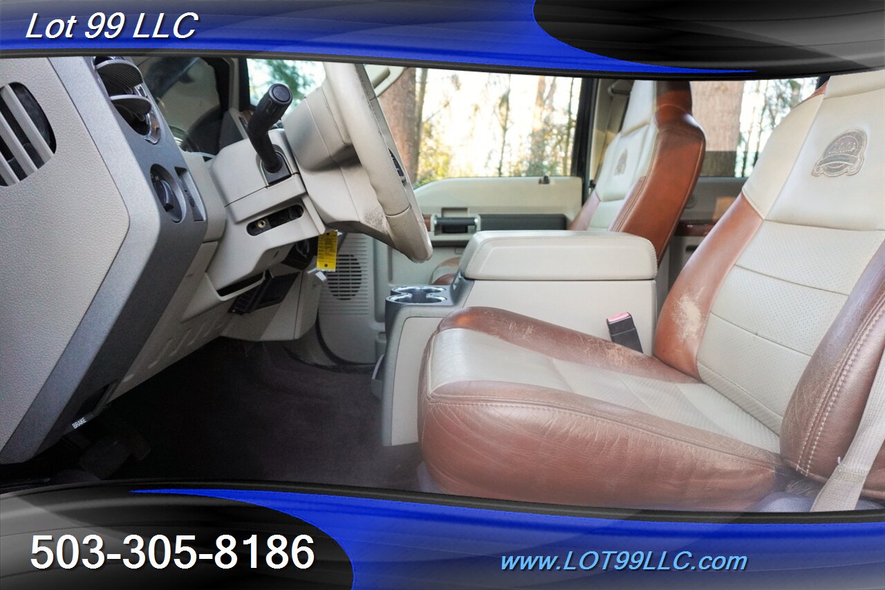 2010 Ford F-350 Cabelas 4X4 Power Stroke Diesel Heated Leather GPS Moon Roof Two Tone Leather Short Bed NEW TIRES - Photo 13 - Milwaukie, OR 97267