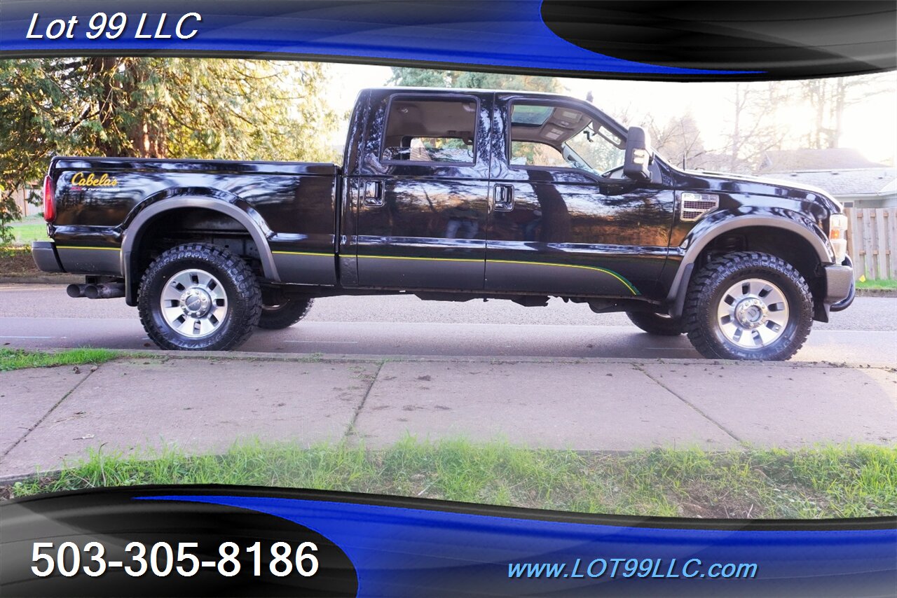 2010 Ford F-350 Cabelas 4X4 Power Stroke Diesel Heated Leather GPS Moon Roof Two Tone Leather Short Bed NEW TIRES - Photo 8 - Milwaukie, OR 97267