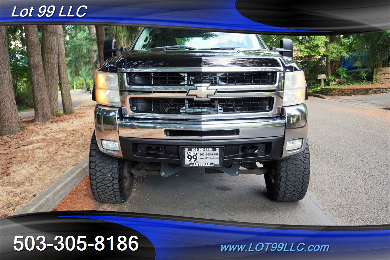 2007 Chevrolet Silverado 2500 LTZ 4X4 V8 6.0L Auto Heated Leather DVD AMP Boards  LIFTED Dual Shucks Chrome Wheels Like New Tires - Photo 6 - Milwaukie, OR 97267