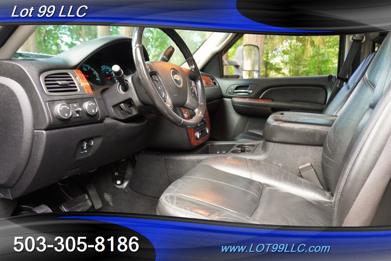 2007 Chevrolet Silverado 2500 LTZ 4X4 V8 6.0L Auto Heated Leather DVD AMP Boards  LIFTED Dual Shucks Chrome Wheels Like New Tires - Photo 13 - Milwaukie, OR 97267