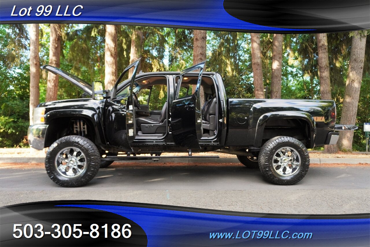 2007 Chevrolet Silverado 2500 LTZ 4X4 V8 6.0L Auto Heated Leather DVD AMP Boards  LIFTED Dual Shucks Chrome Wheels Like New Tires - Photo 30 - Milwaukie, OR 97267