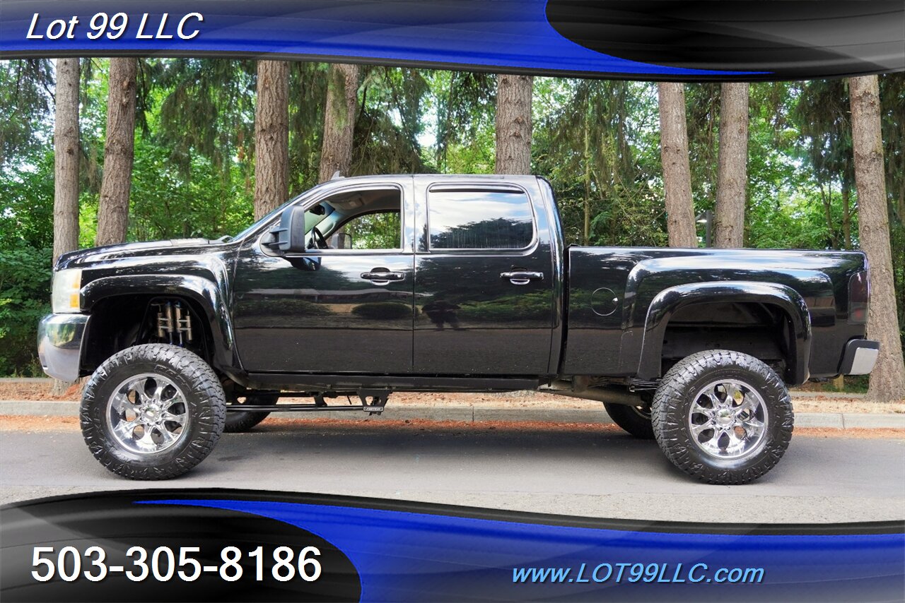 2007 Chevrolet Silverado 2500 LTZ 4X4 V8 6.0L Auto Heated Leather DVD AMP Boards  LIFTED Dual Shucks Chrome Wheels Like New Tires - Photo 1 - Milwaukie, OR 97267