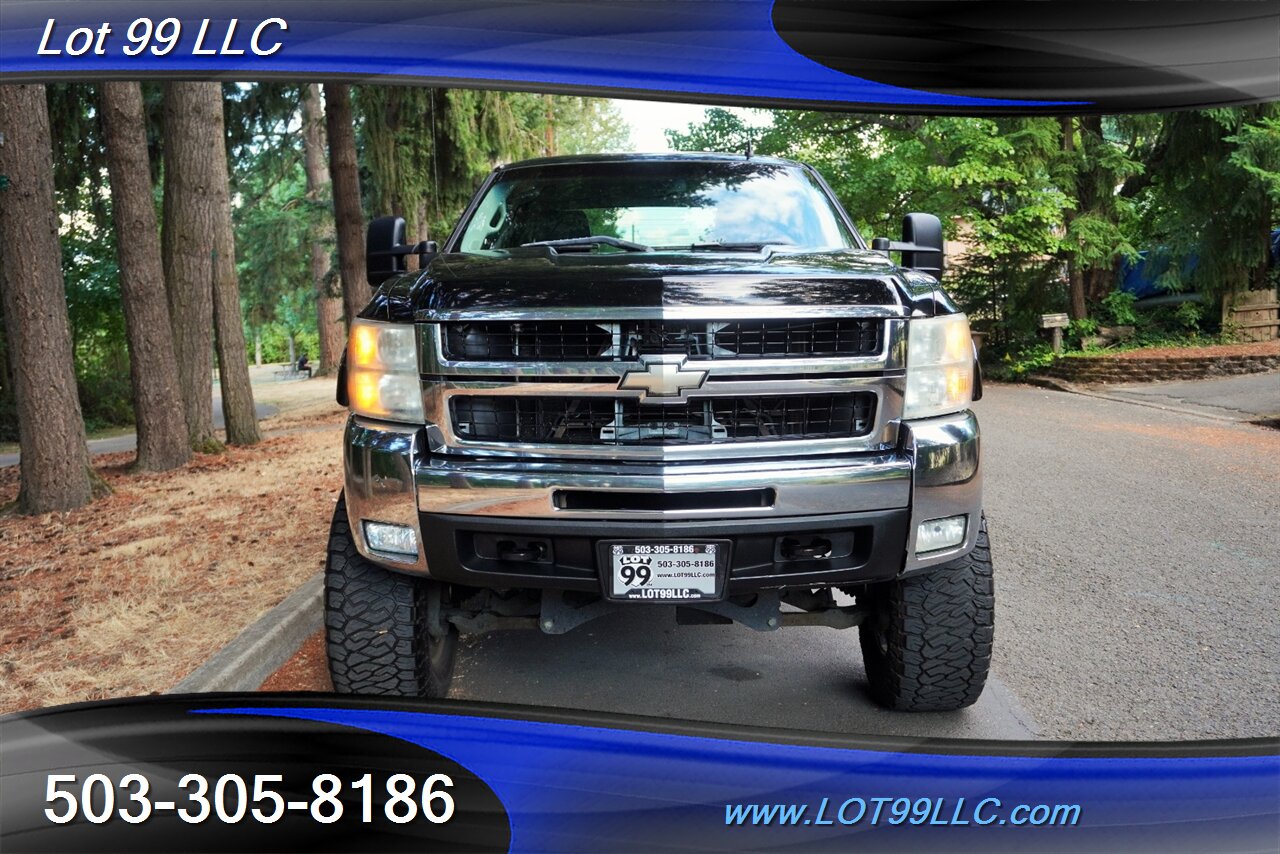 2007 Chevrolet Silverado 2500 LTZ 4X4 V8 6.0L Auto Heated Leather DVD AMP Boards  LIFTED Dual Shucks Chrome Wheels Like New Tires - Photo 7 - Milwaukie, OR 97267