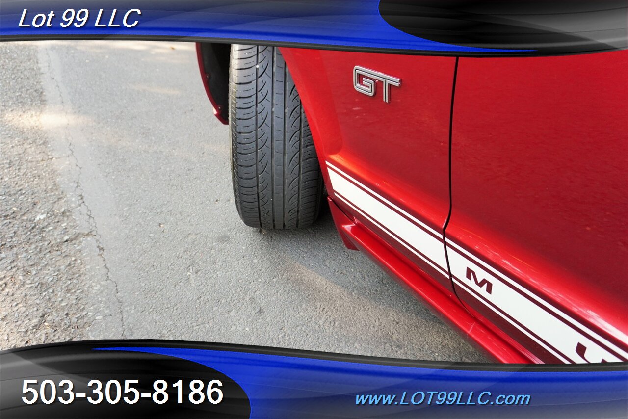 2007 Ford Mustang GT Deluxe V8 4.6L Automatic Red leather Seats Power Convertible Top Premium Wheels Super Clean Local Trade - Photo 37 - Milwaukie, OR 97267