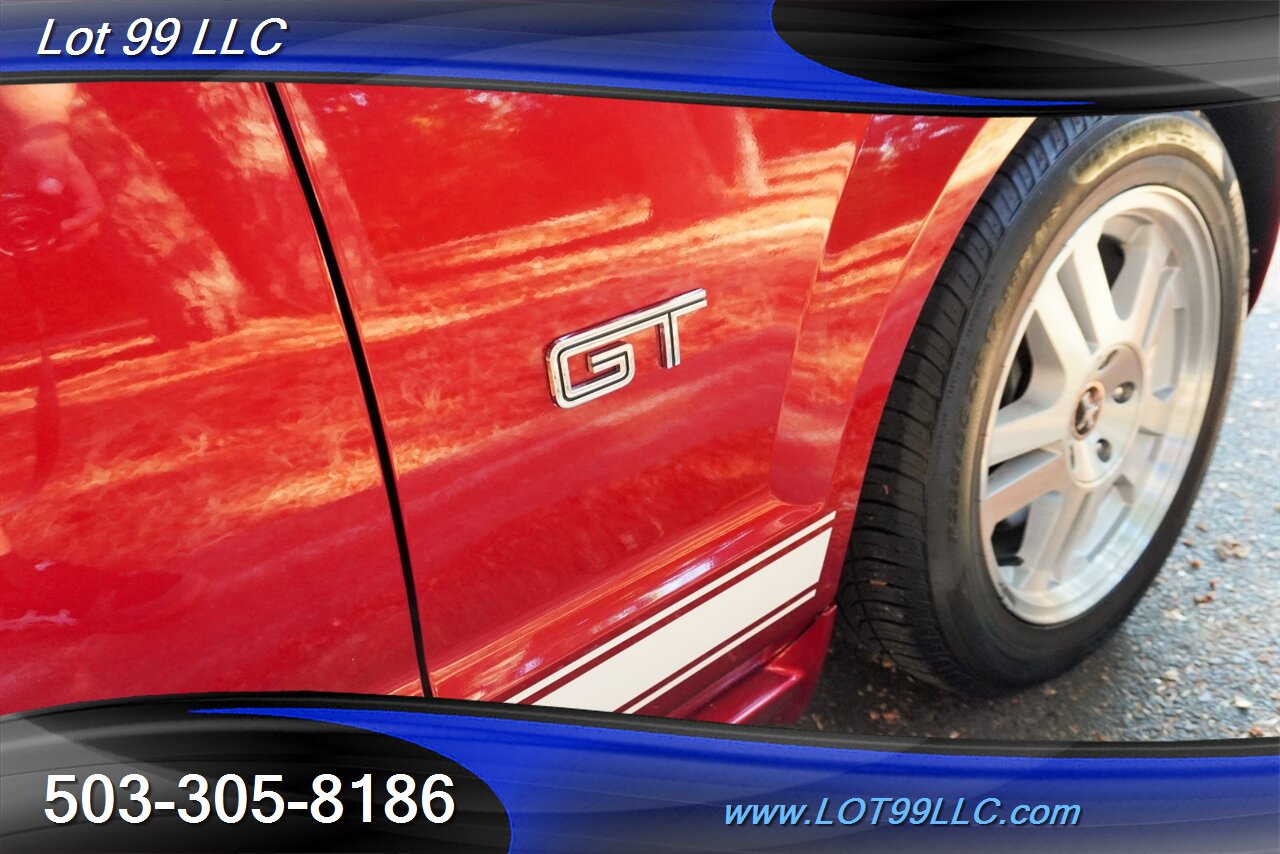 2007 Ford Mustang GT Deluxe V8 4.6L Automatic Red leather Seats Power Convertible Top Premium Wheels Super Clean Local Trade - Photo 35 - Milwaukie, OR 97267
