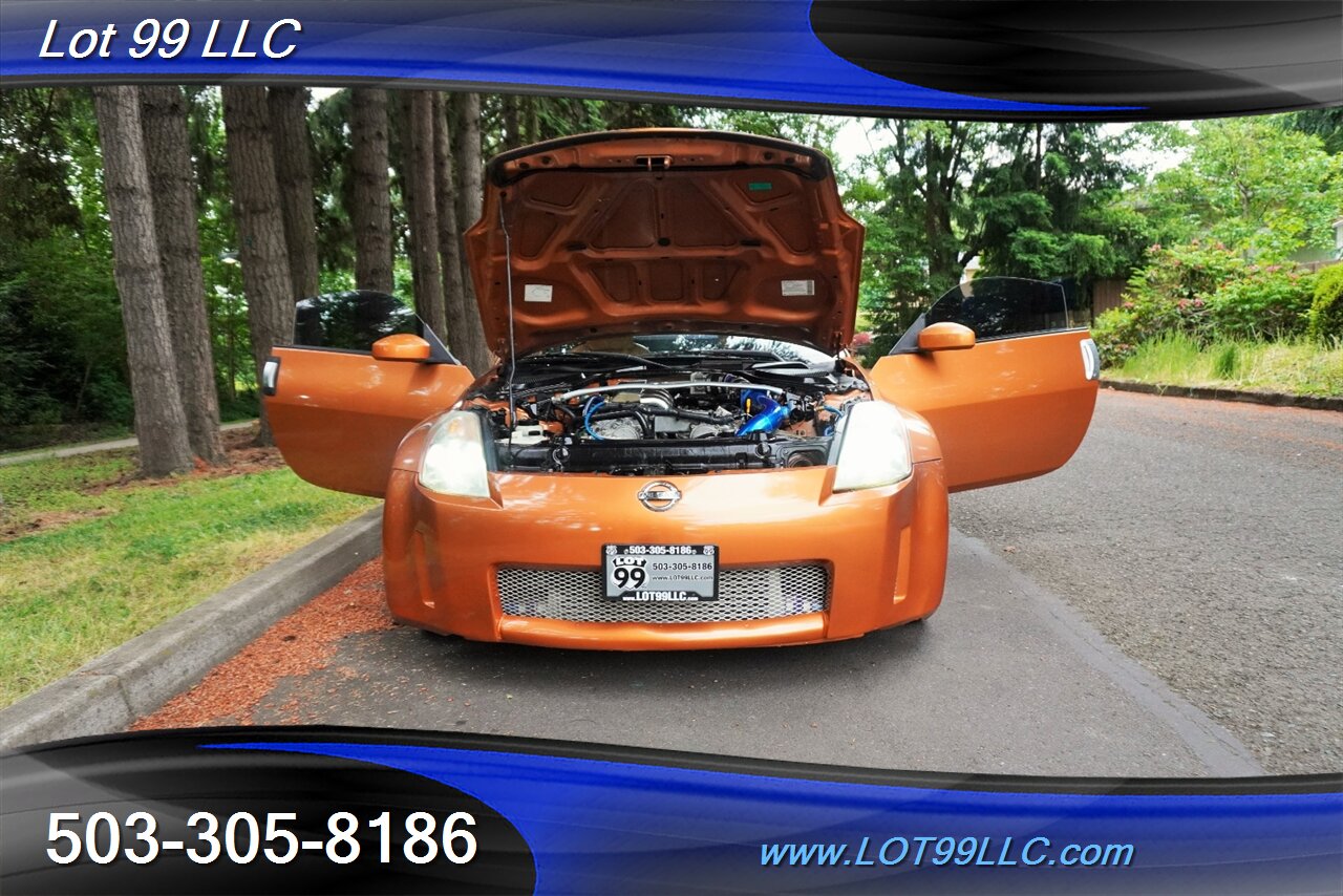 2003 Nissan 350Z Enthusiast V6 3.5L 6 Speed Manual BUILD ENGINE Single Turbo Lowered Premium Wheels Newer Tires - Photo 26 - Milwaukie, OR 97267