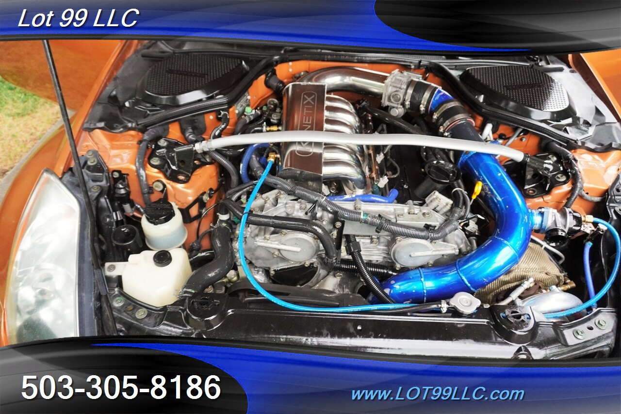 2003 Nissan 350Z Enthusiast V6 3.5L 6 Speed Manual BUILD ENGINE Single Turbo Lowered Premium Wheels Newer Tires - Photo 2 - Milwaukie, OR 97267