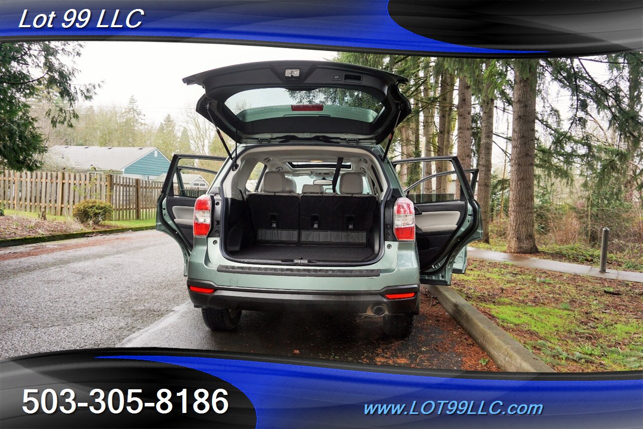 2015 Subaru Forester 2.5i Limited 30K AWD Heated Leather Pano Roof   - Photo 29 - Milwaukie, OR 97267