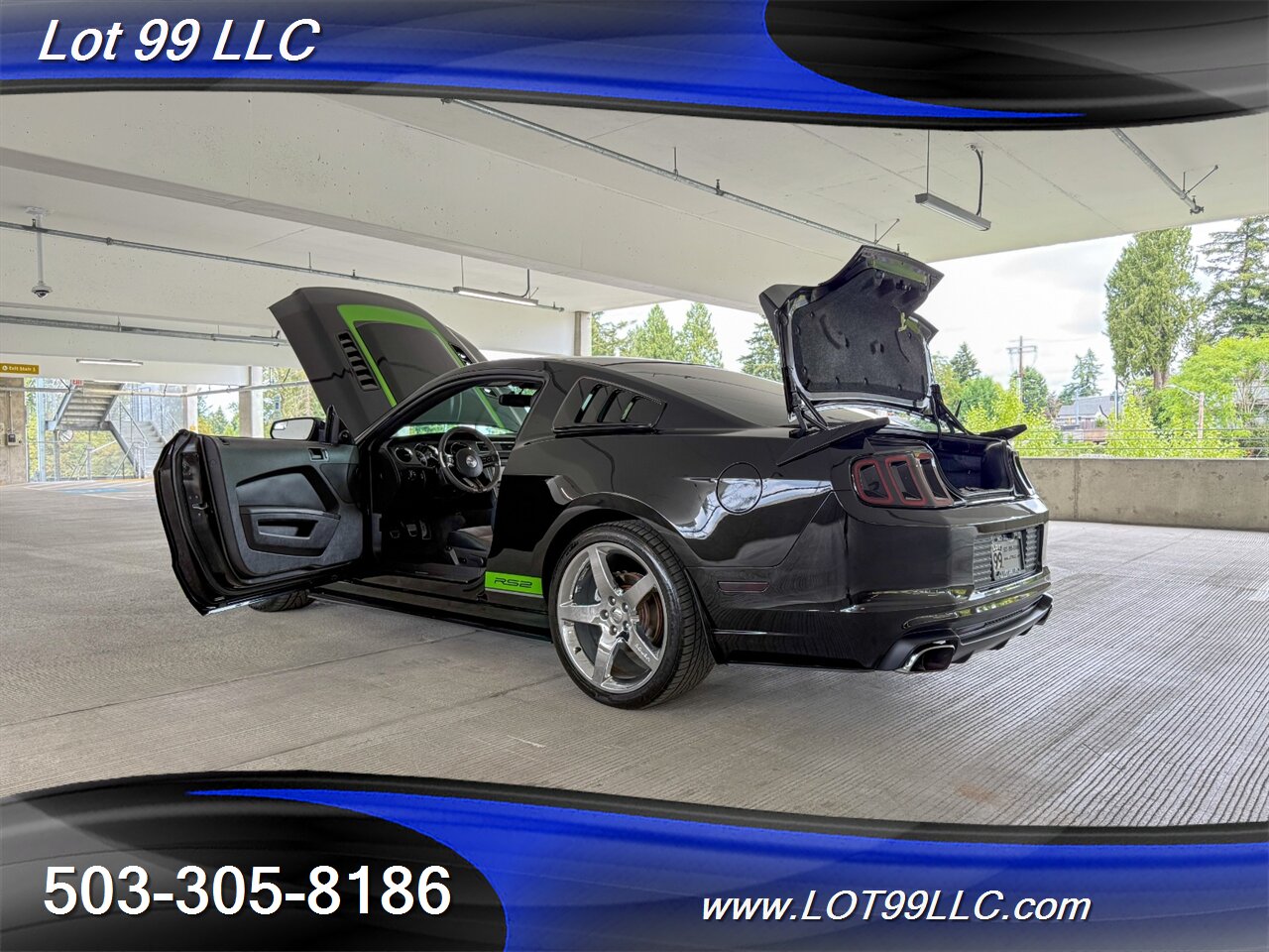 2013 Ford Mustang GT 44k ** ROUSH RS2 ** Stage 2 Black Label  RS2 5.0L V8 440Hp 6 Speed Manual - Photo 37 - Milwaukie, OR 97267