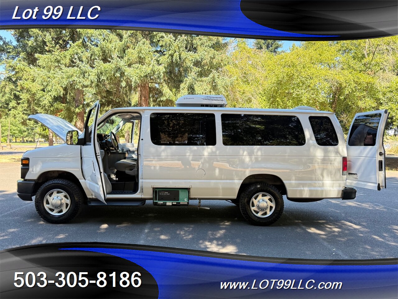 2012 Ford E-Series Van E-350 SD 63k Miles ONAN Generator Rooftop AC Insulated Cummins Onan 2800 Generator - Photo 20 - Milwaukie, OR 97267