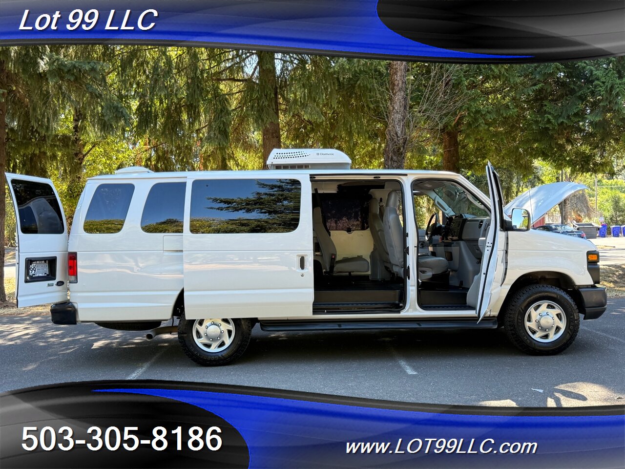 2012 Ford E-Series Van E-350 SD 63k Miles ONAN Generator Rooftop AC Insulated Cummins Onan 2800 Generator - Photo 21 - Milwaukie, OR 97267