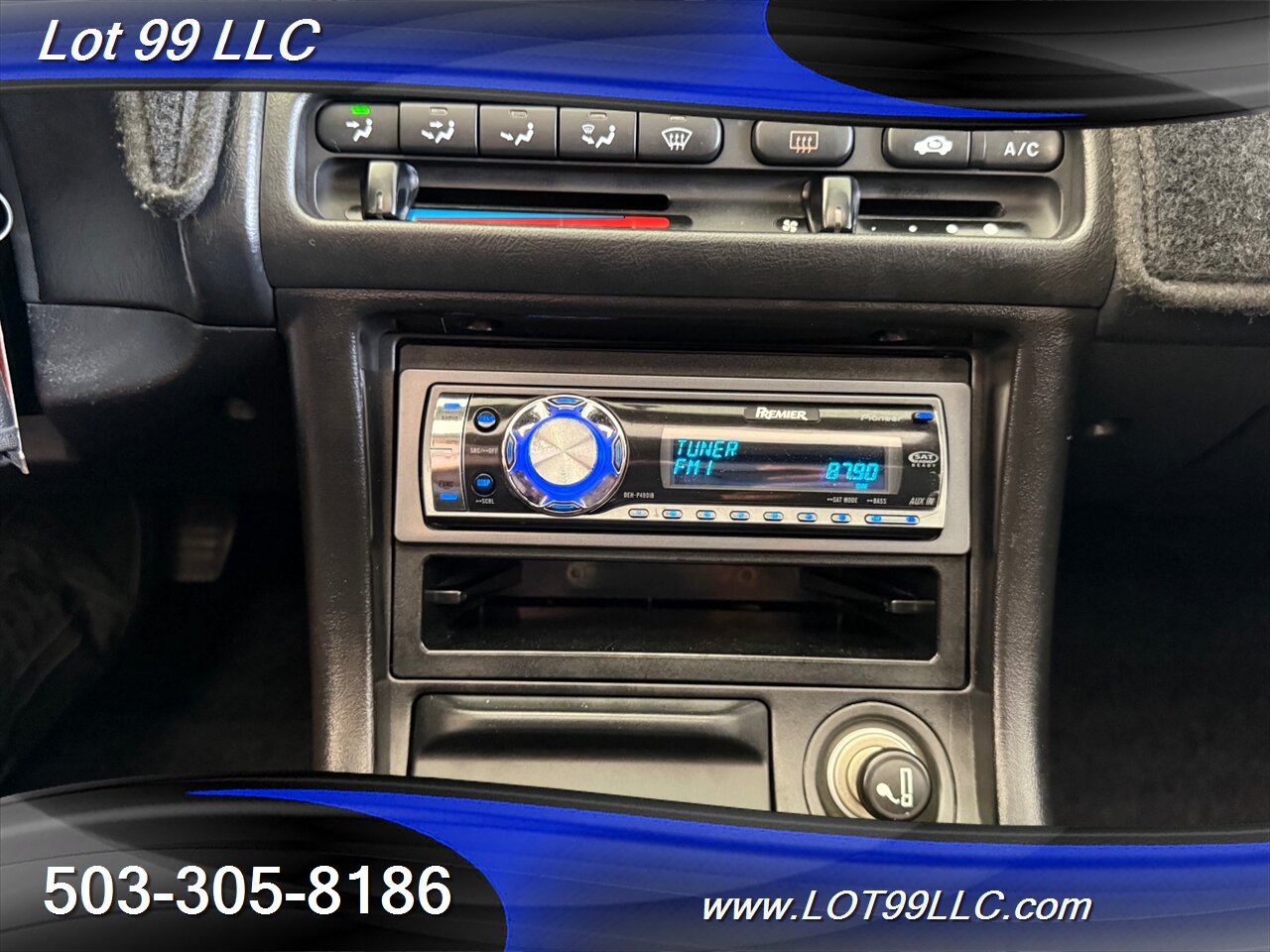 1995 Honda Prelude Si 137k Auto 2.2-liter VTEC H22 160Hp NEW TIRES Super Clean Like New Interior - Photo 15 - Milwaukie, OR 97267