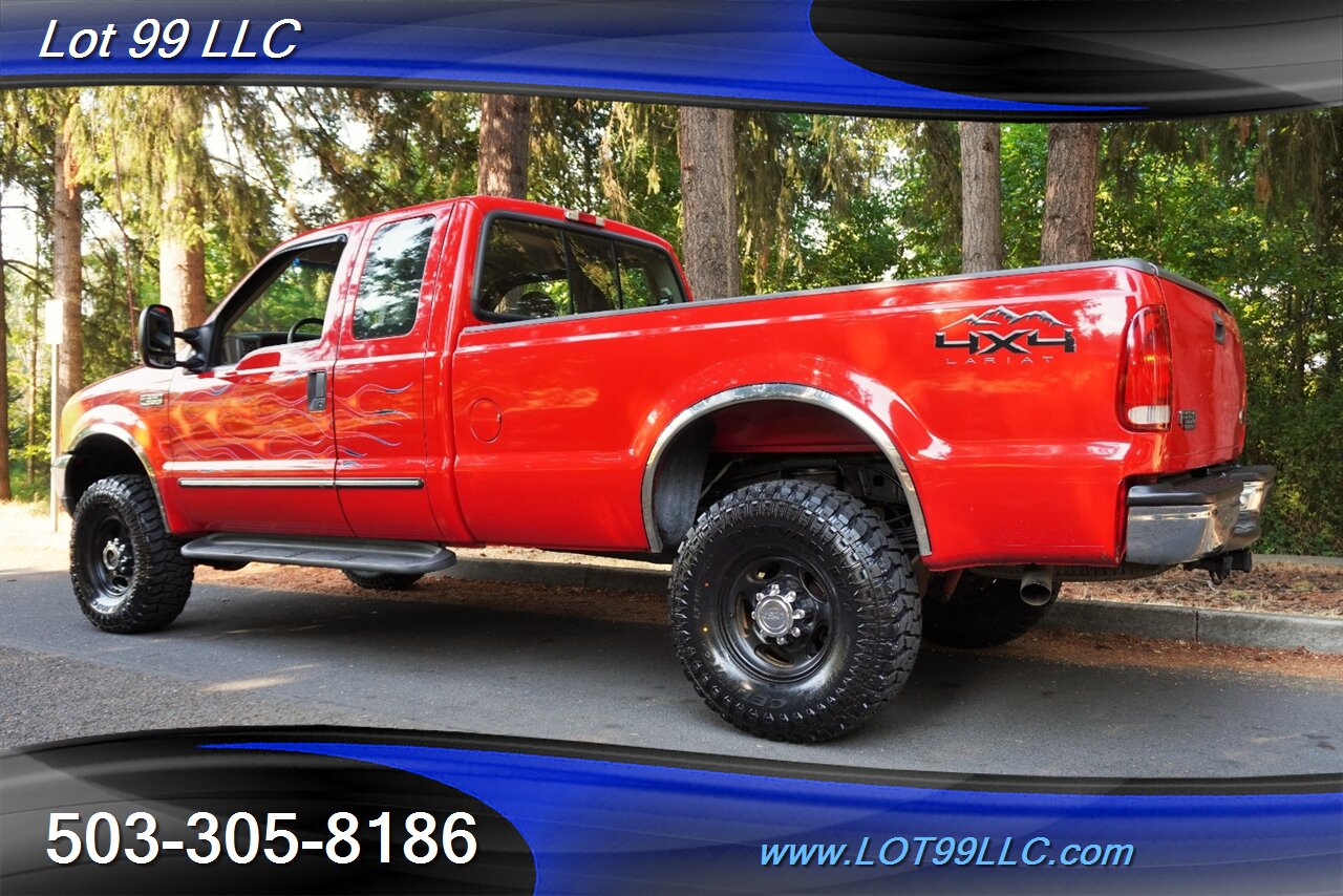 2000 Ford F-350 Lariat 4X4 V10 6.8L Auto Leather Seats LIFTED New  Tires LONG BED Custom Paint - Photo 11 - Milwaukie, OR 97267