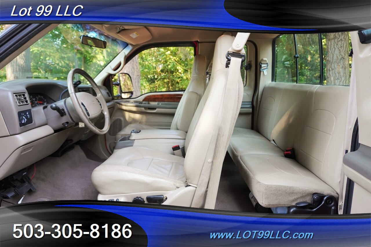 2000 Ford F-350 Lariat 4X4 V10 6.8L Auto Leather Seats LIFTED New  Tires LONG BED Custom Paint - Photo 12 - Milwaukie, OR 97267