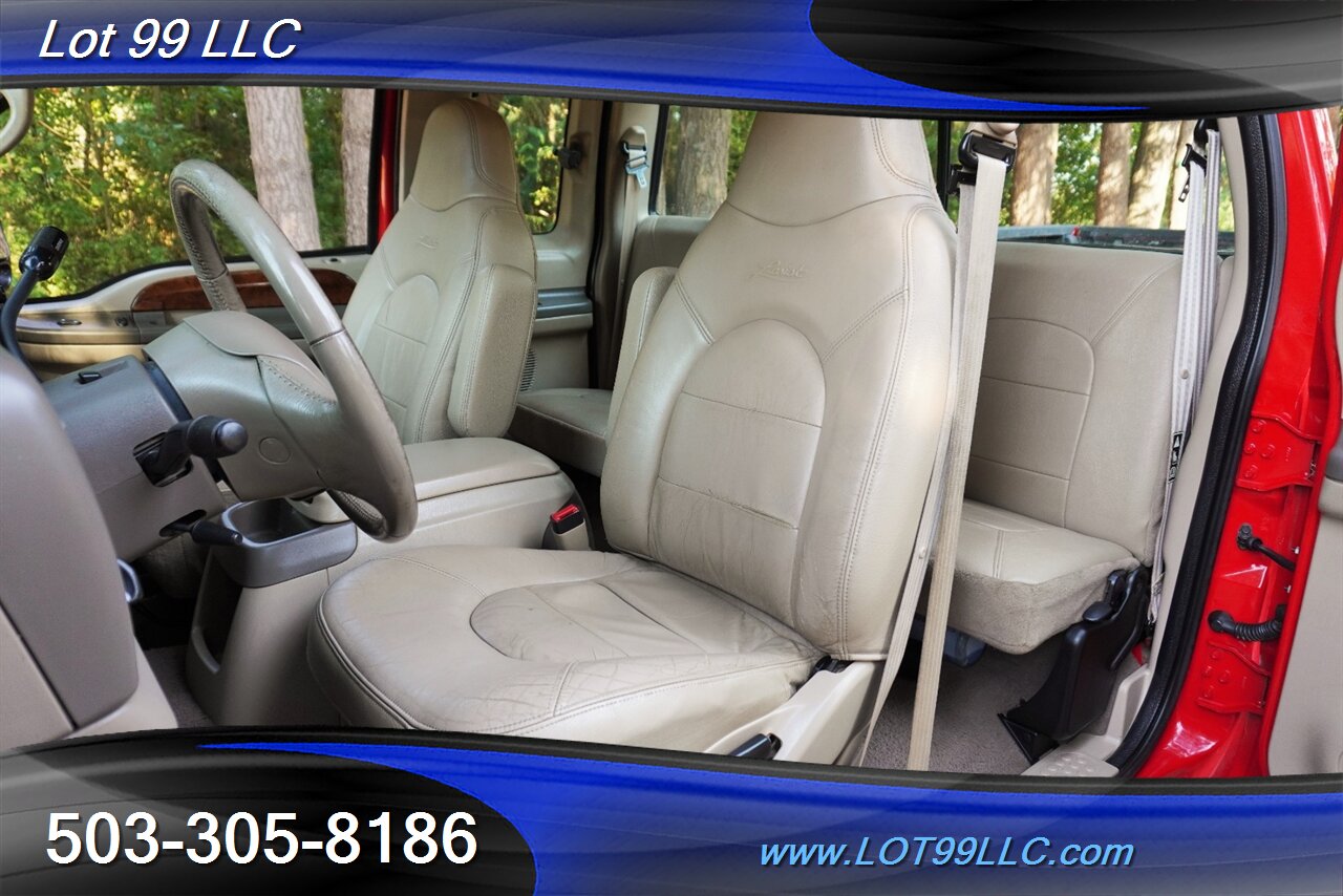 2000 Ford F-350 Lariat 4X4 V10 6.8L Auto Leather Seats LIFTED New  Tires LONG BED Custom Paint - Photo 14 - Milwaukie, OR 97267