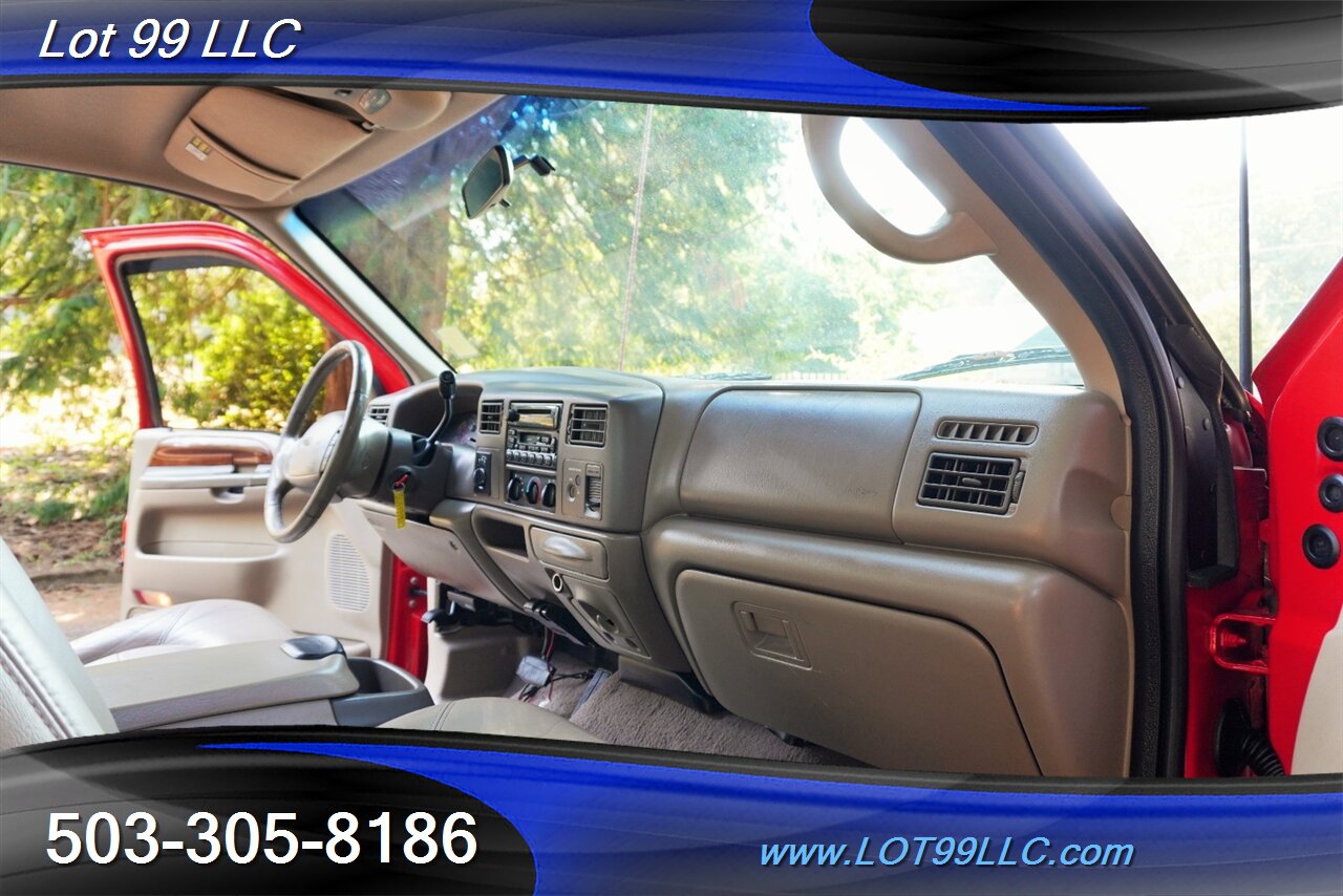 2000 Ford F-350 Lariat 4X4 V10 6.8L Auto Leather Seats LIFTED New  Tires LONG BED Custom Paint - Photo 16 - Milwaukie, OR 97267