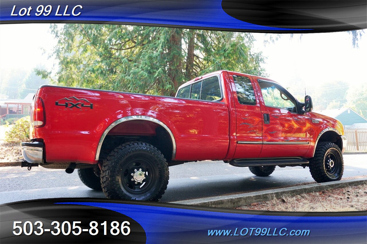 2000 Ford F-350 Lariat 4X4 V10 6.8L Auto Leather Seats LIFTED New  Tires LONG BED Custom Paint - Photo 9 - Milwaukie, OR 97267