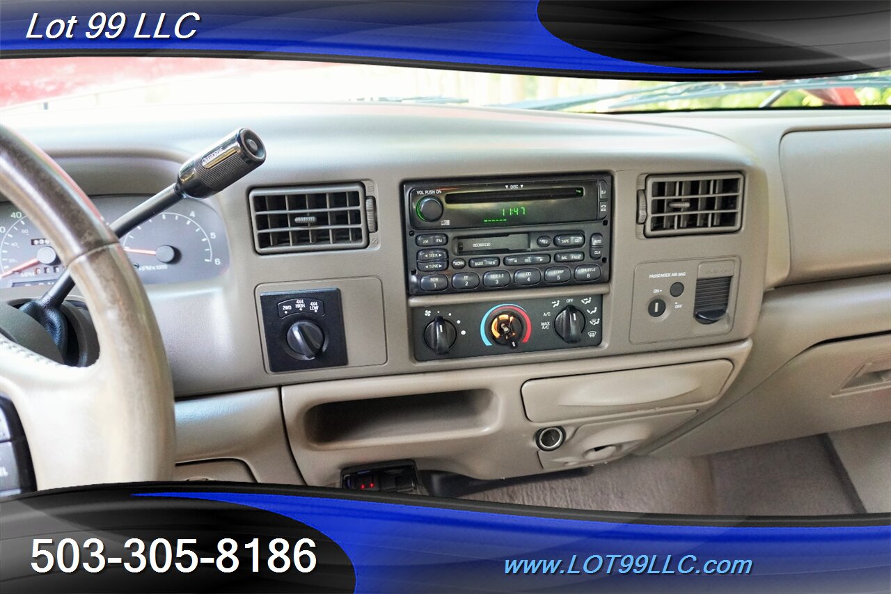 2000 Ford F-350 Lariat 4X4 V10 6.8L Auto Leather Seats LIFTED New  Tires LONG BED Custom Paint - Photo 19 - Milwaukie, OR 97267