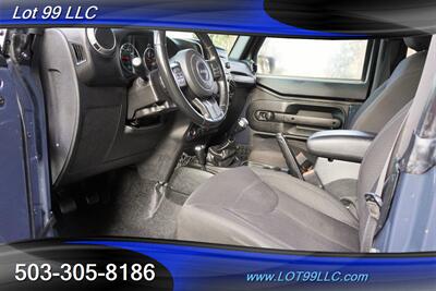 2017 Jeep Wrangler Willys Wheeler W 4X4 V6 6 Speed Manual LIFTED OFF ROAD Tires Winch Removable Top - Photo 13 - Milwaukie, OR 97267